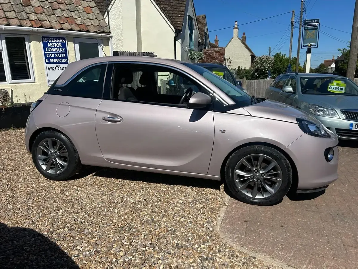 Used Vauxhall Adam Jam 70 HP (51 kW) 2015 Pink Hatchback