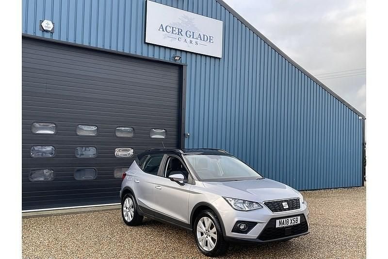 Used Seat Arona SE Technology 95 HP (69 kW) 2018 Silver SUV