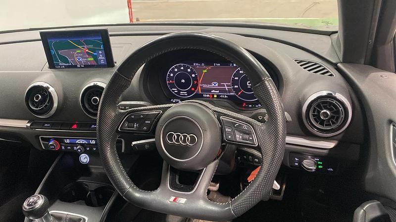 Used Audi A3 Black Edition 116 HP (85 kW) 2019 Grey Sedan