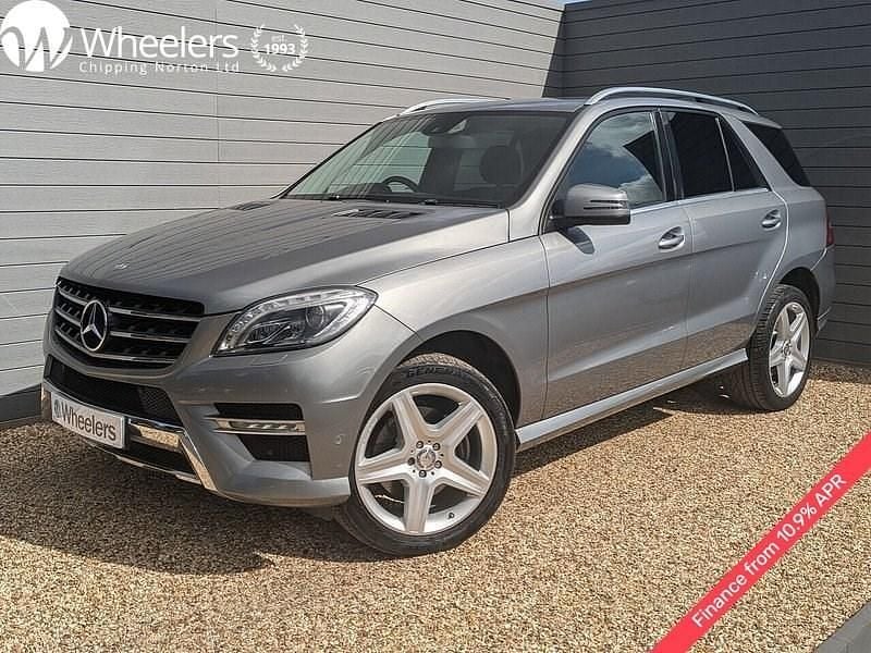 Silver Used 2015 Mercedes ML350 AMG line SUV | £17,990 (Expensive) - Image 1/4