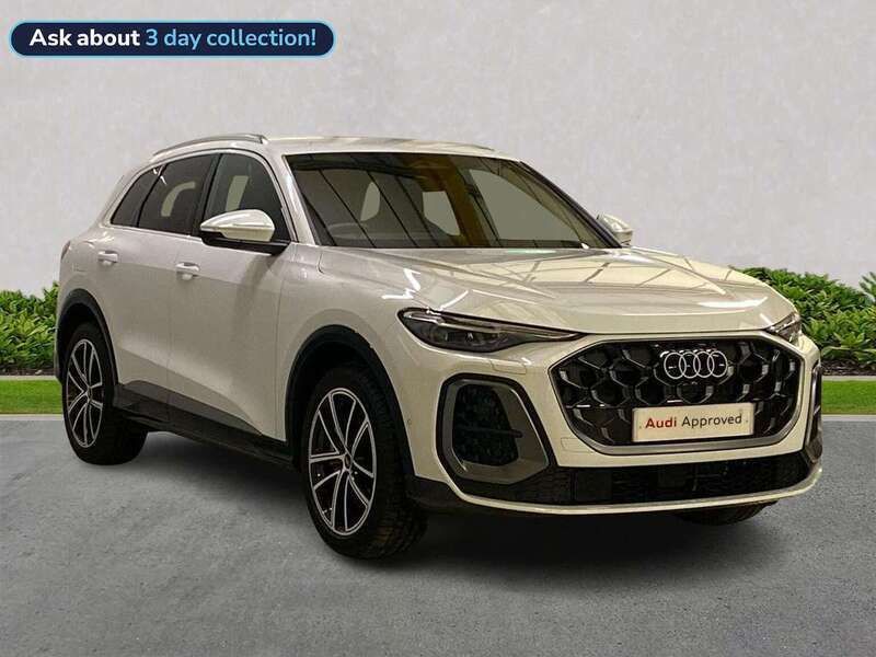 White Used 2025 Audi Q5 Advanced SUV | £56,051 (Expensive) - Image 1/4