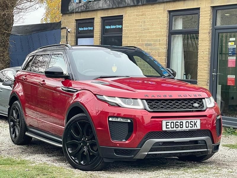 Red Used 2018 Land Rover Range Rover evoque HSE Dynamic Estate | £11,990 (Super price) - Image 1/4