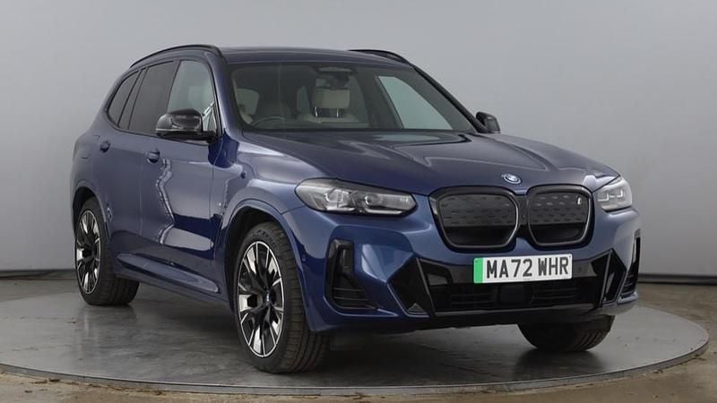 Blue Used 2022 BMW iX3 M Sport SUV | £29,500 (Fair price) - Image 1/4