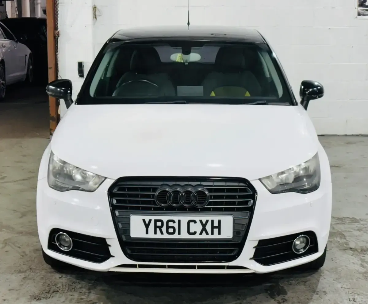 Begagnad Audi A1 Sport 2011 Vit Halvkombi