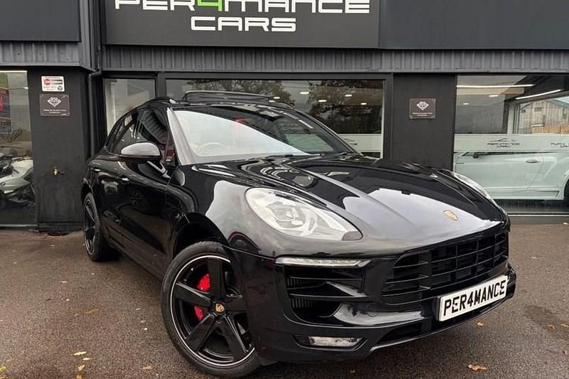 Black Used 2017 Porsche Macan Turbo SUV | £31,990 (Fair price) - Image 1/1