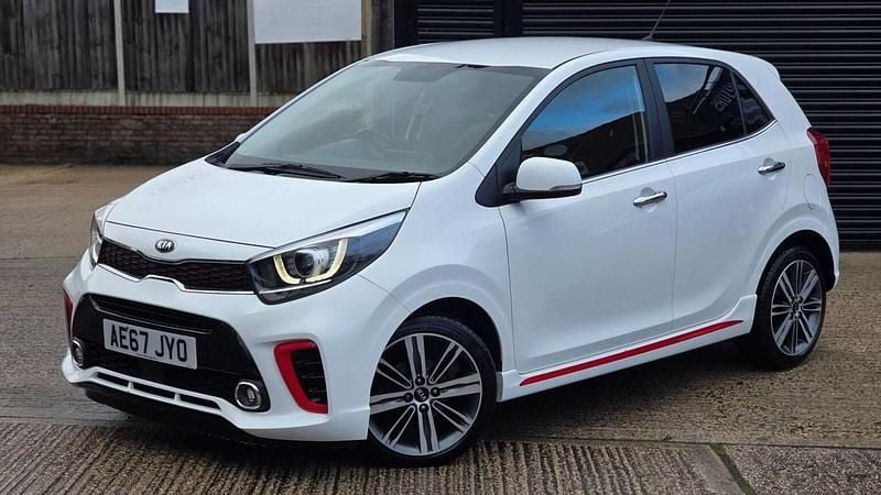 Used Kia Picanto GT-Line 67 HP (49 kW) 2023 White Hatchback