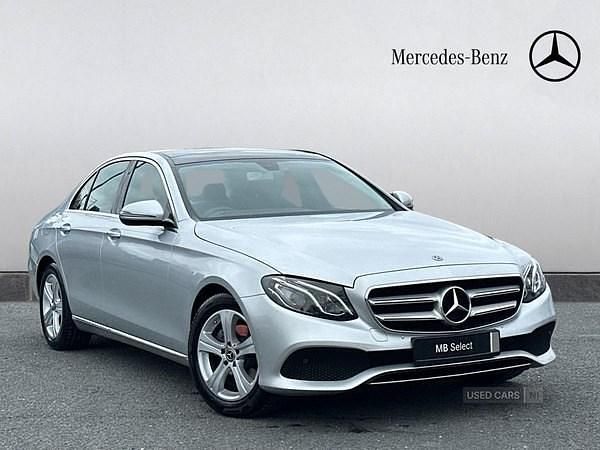 Used Mercedes E220 Premium 194 HP (142 kW) 2018 Silver Sedan