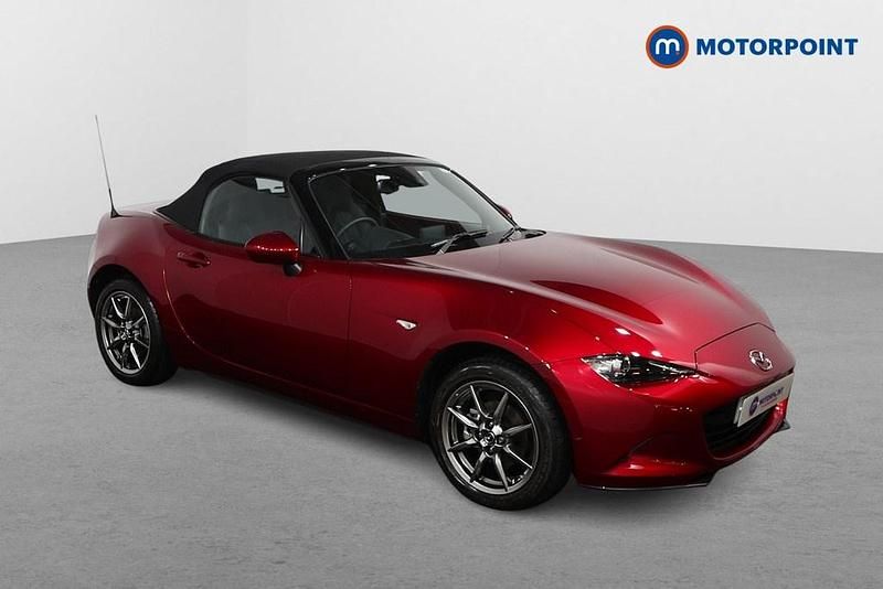 Red Used 2023 Mazda MX5 Exclusive-Line Cabriolet | £19,599 (Good price) - Image 1/4