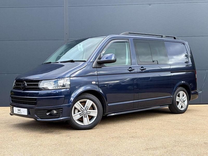 Blue Used 2015 VW Transporter Highline Van | £16,445 (Fair price) - Image 1/4
