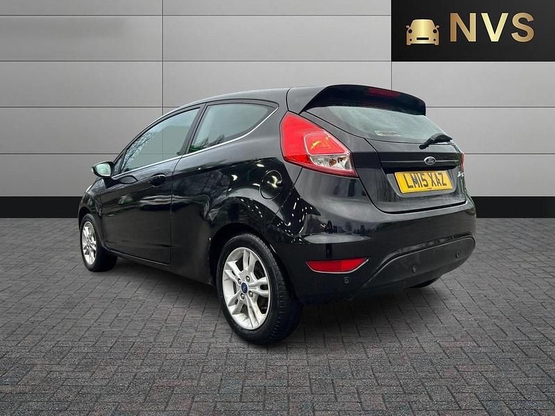 Used Ford Fiesta Zetec 2015 Black Hatchback