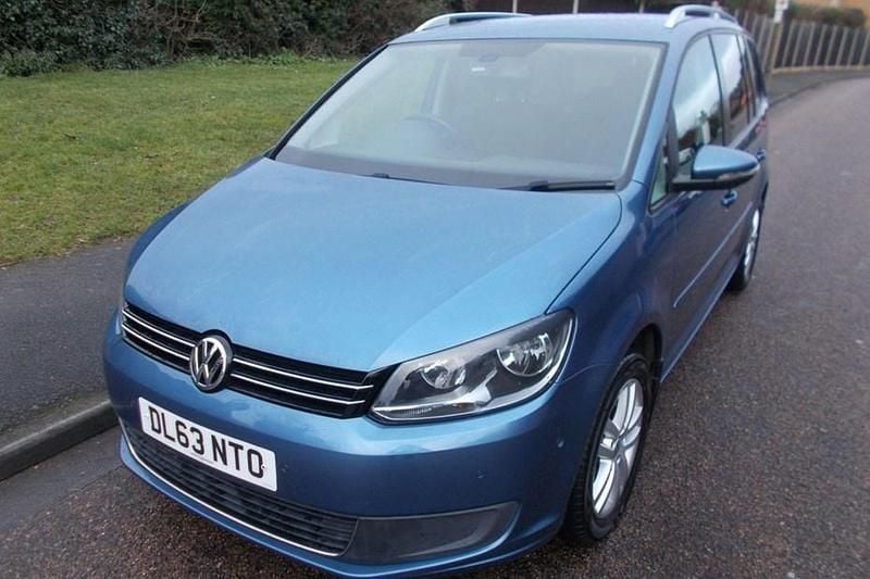 Blue Used 2013 VW Touran SE MPV | £4,190 (Fair price) - Image 1/1