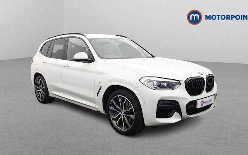 Used BMW X3 M Sport 190 HP (139 kW) 2021 White SUV