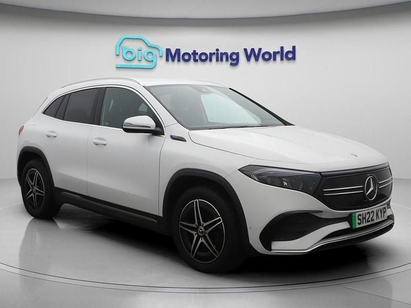 White Used 2022 Mercedes EQA250 AMG line SUV | £21,200 (Fair price) - Image 1/4