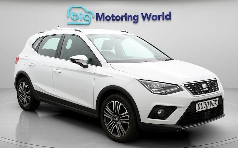 Used Seat Arona XCELLENCE 116 HP (85 kW) 2020 White SUV