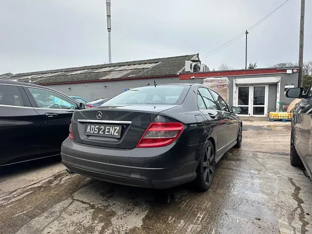 Used Mercedes C200 2010 Black Sedan