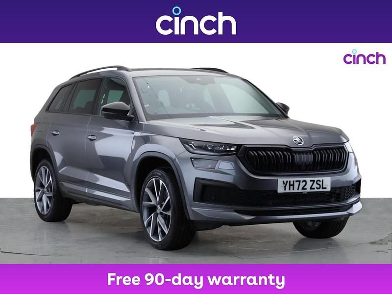 Grey Used 2022 Skoda Kodiaq SportLine SUV | £29,549 (Fair price) - Image 1/3
