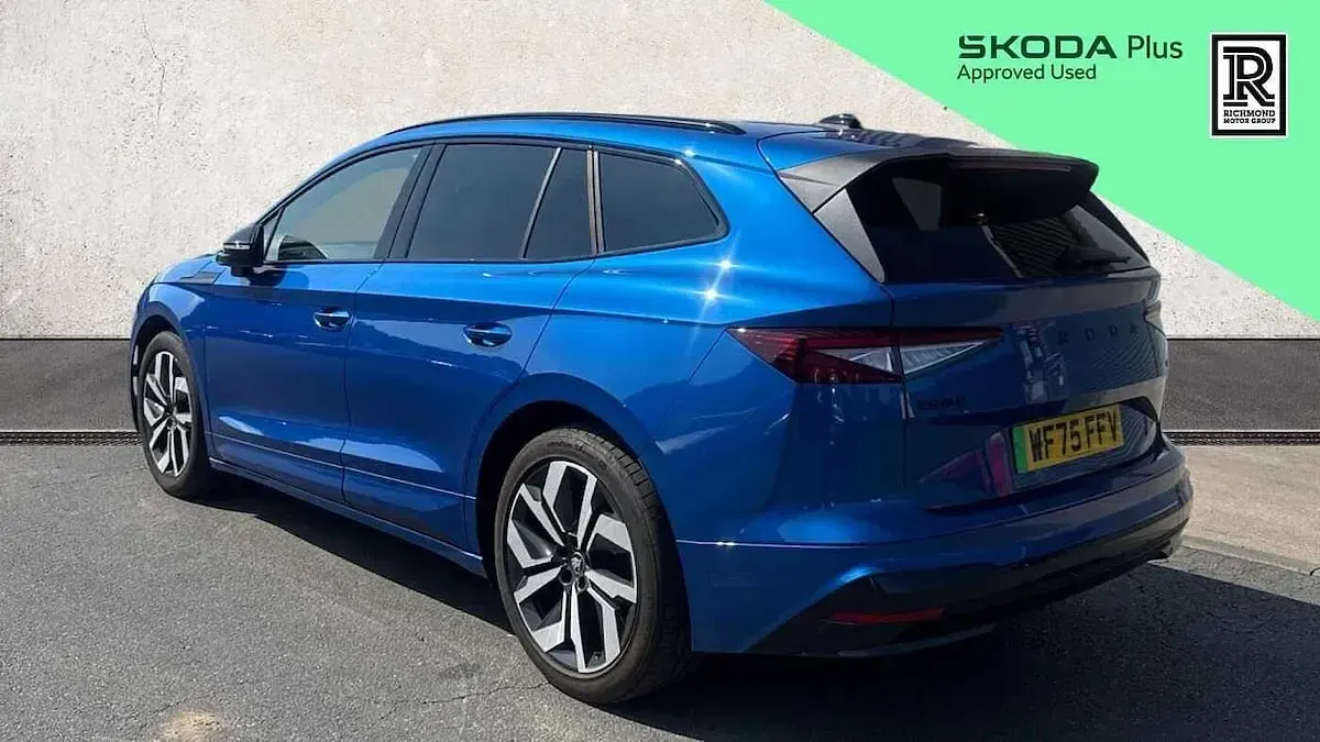 Used Skoda Enyaq iV SportLine 210 kW (286 HP) 2025 Blue SUV
