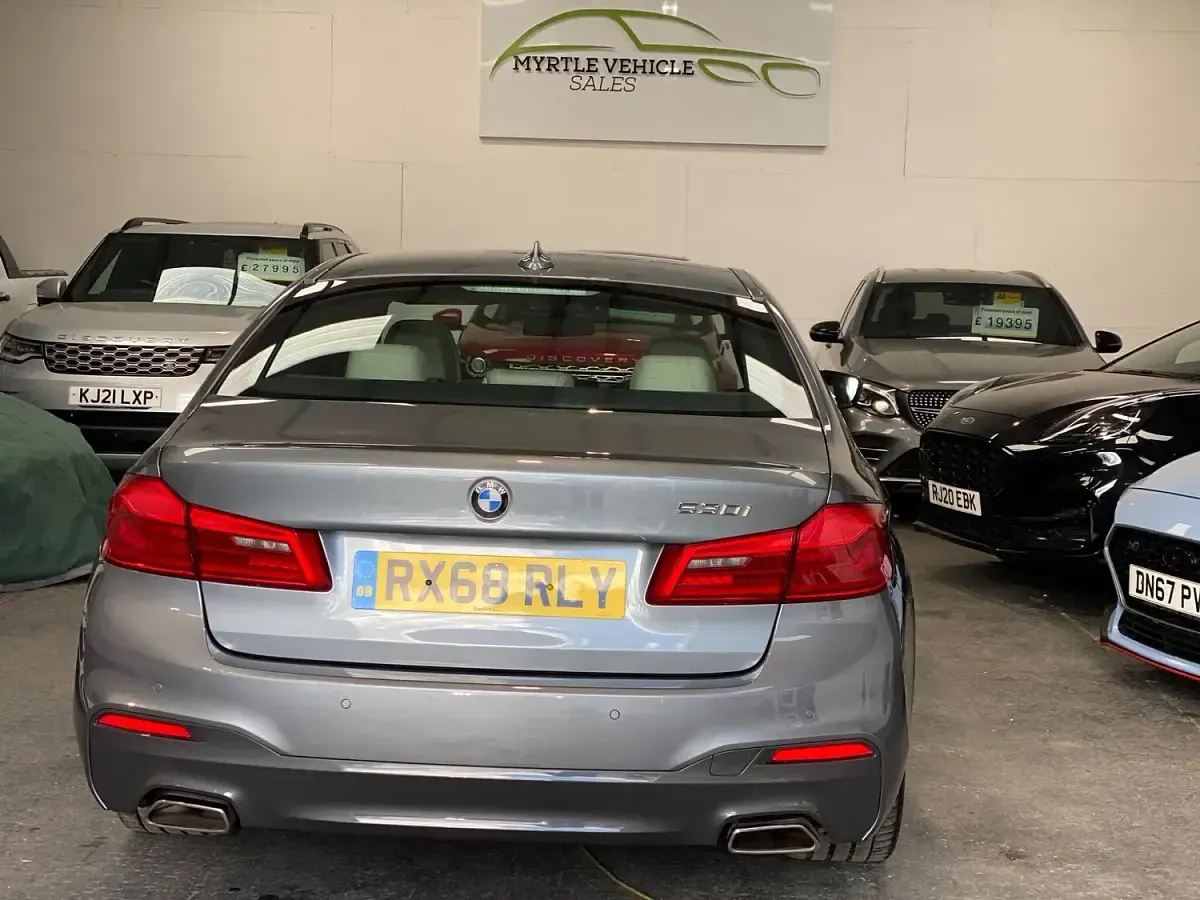 Used BMW 530 M Sport 2018 Blue Sedan