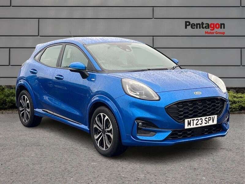 Blue Used 2023 Ford Puma ST-Line SUV | £18,495 (Fair price) - Image 1/4