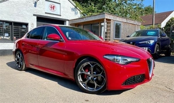 Red Used 2017 Alfa Romeo Giulia Super Sedan | £23,995 (Expensive) - Image 1/1