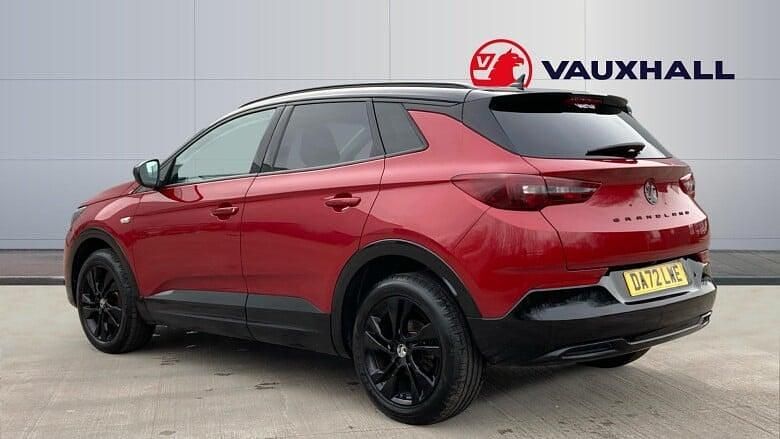 Used Vauxhall Grandland X GS Line 131 HP (96 kW) 2022 Red SUV
