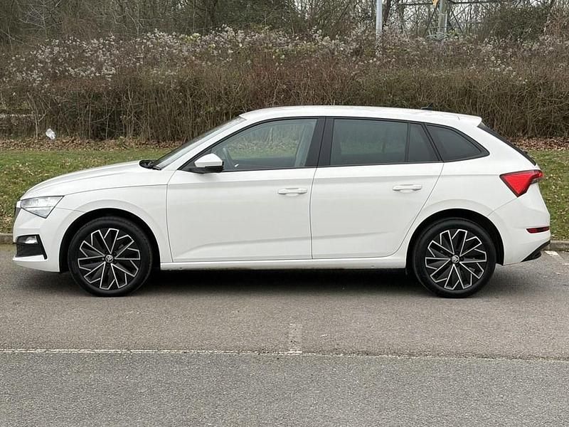 Used Skoda Scala SE L 115 HP (84 kW) 2019 White Hatchback