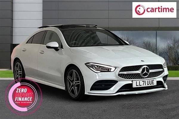 White Used 2021 Mercedes CLA180 AMG line Sedan | £29,700 - Image 1/4