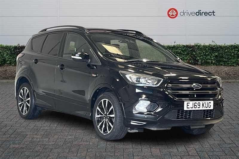 Black Used 2019 Ford Kuga ST-Line SUV | £15,710 (Fair price) - Image 1/4