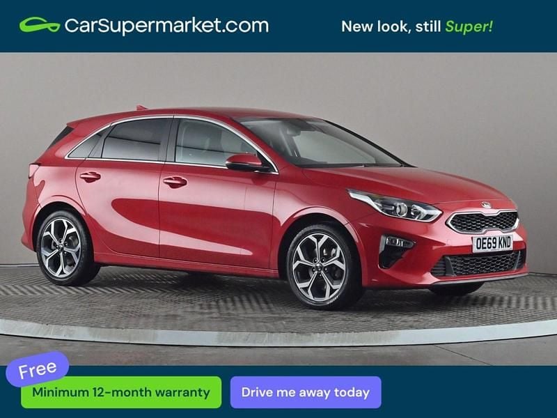 Used Kia Ceed 140 HP (102 kW) 2020 Red Hatchback
