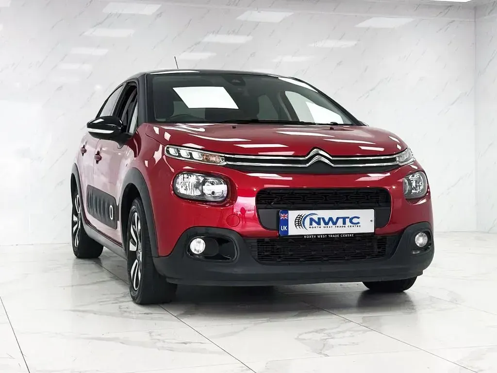 Used Citroën C3 Flair 110 HP (80 kW) 2018 Red Hatchback