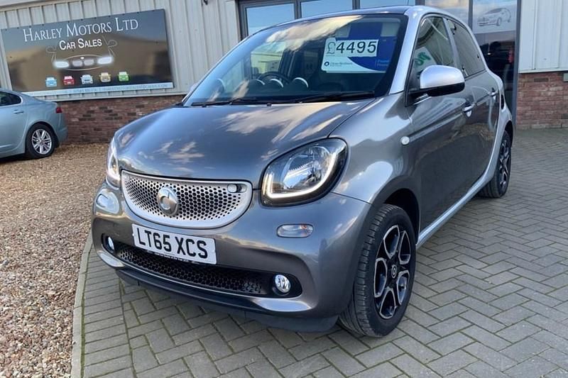 Used Smart ForFour Premium 71 HP (52 kW) 2015 Grey Hatchback