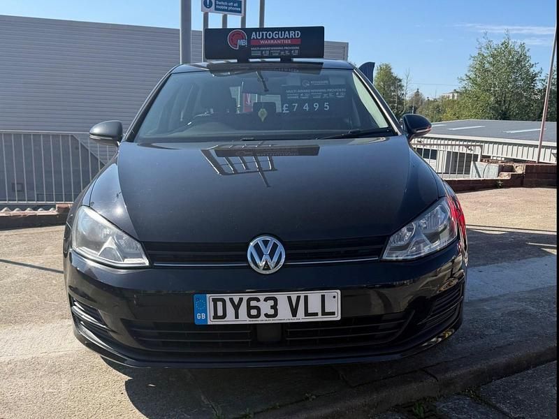 Begagnad VW Golf VII SE 2013 Svart Halvkombi