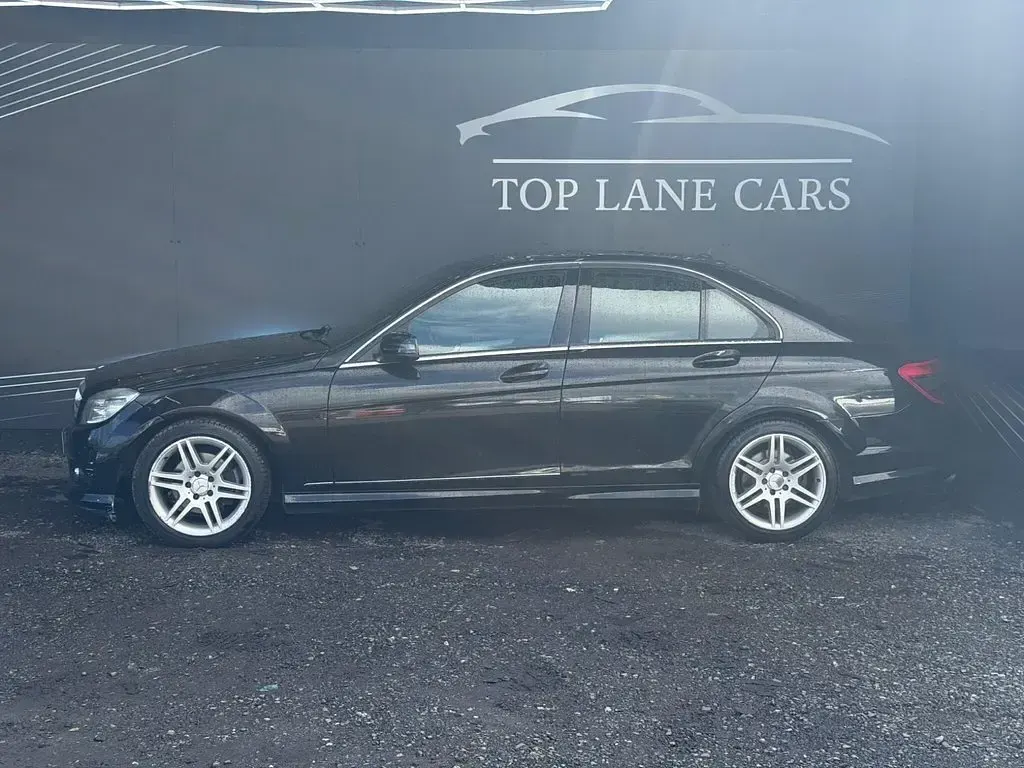 Used Mercedes C220 2009 Black Sedan