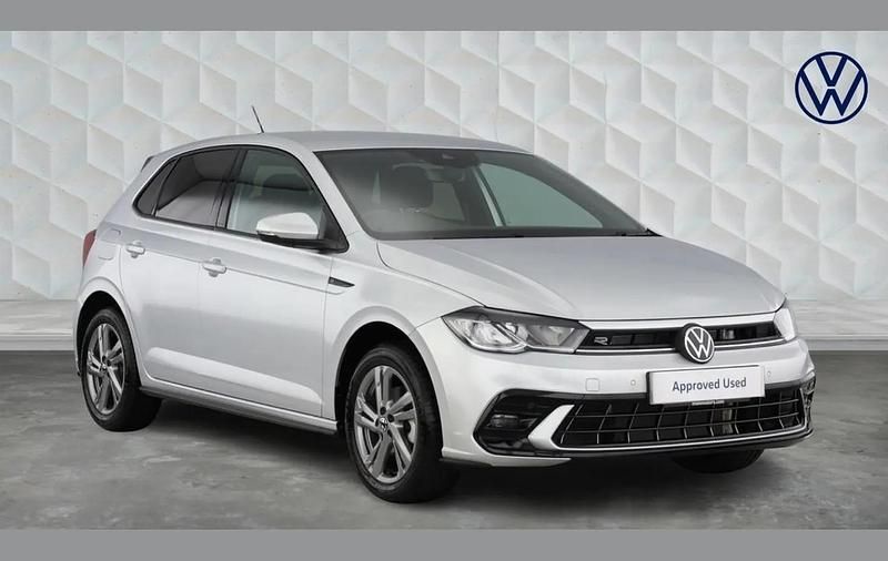 Silver Used 2025 VW Polo R-line Hatchback | £21,518 (Fair price) - Image 1/4