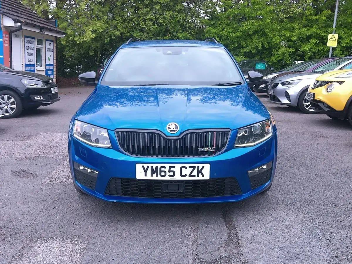 Używany Skoda Octavia vRS 2015 Niebieski Kombi