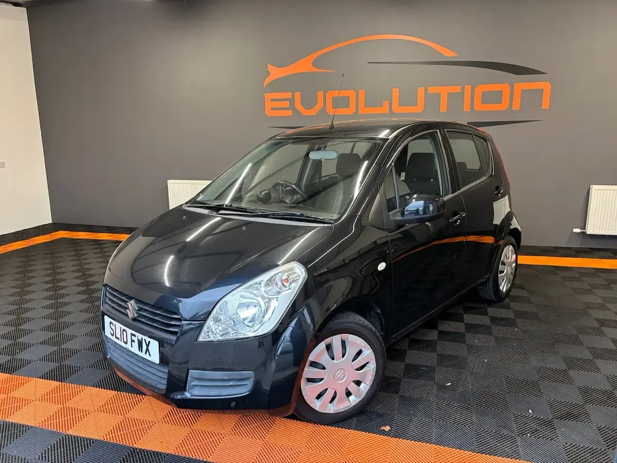 Used Suzuki Splash GLS 86 HP (63 kW) 2010 Black Hatchback
