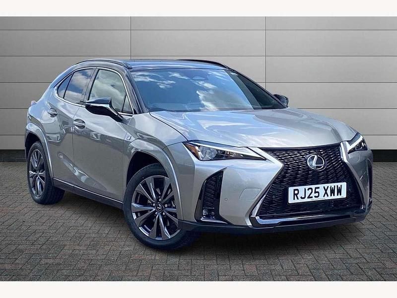 Sonic copper with black roof Used 2025 Lexus UX 300h Sport Line SUV | £37,950 (Fair price) - Image 1/3