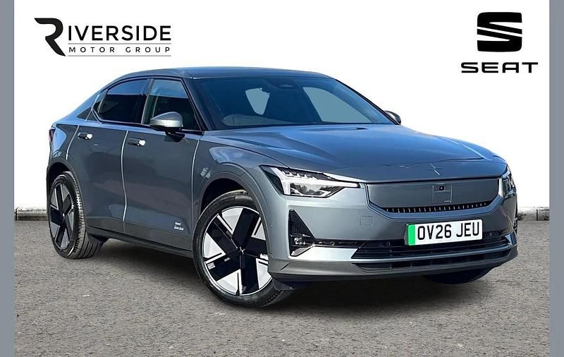 Ny Polestar 2 Long Range Single Motor 216 kW (295 HK) 2026 Grå Halvkombi