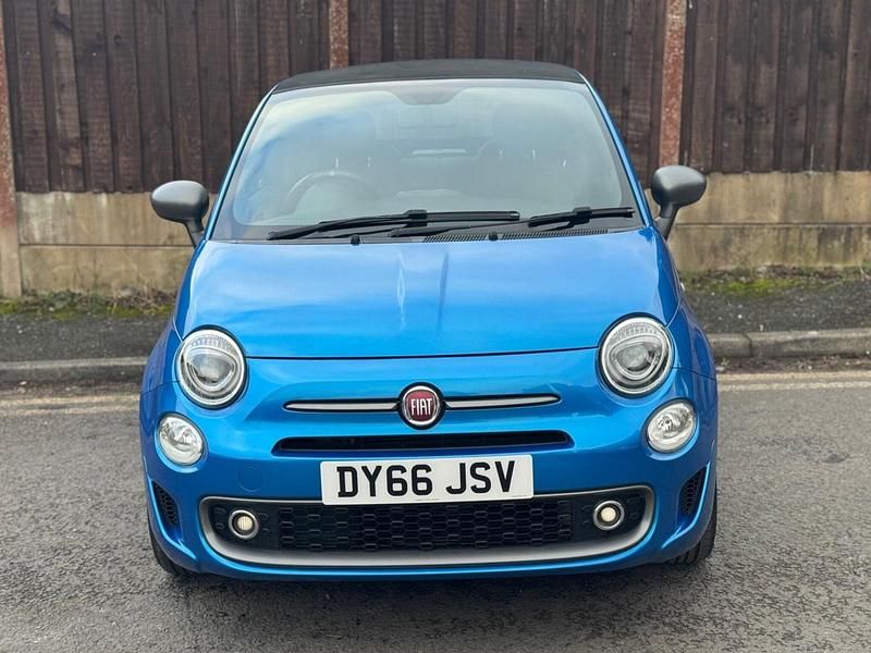Used Fiat 500C S 2016 Blue Cabriolet