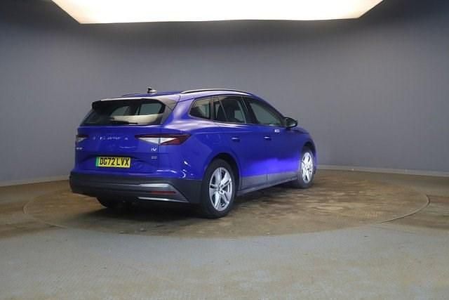 Used Skoda Enyaq iV ecoSuite 131 kW (179 HP) 2022 Blue SUV