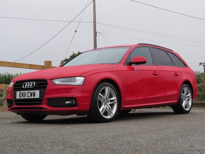 Red Used 2011 Audi A4 S-Line Estate | £6,995 (Fair price) - Image 1/4