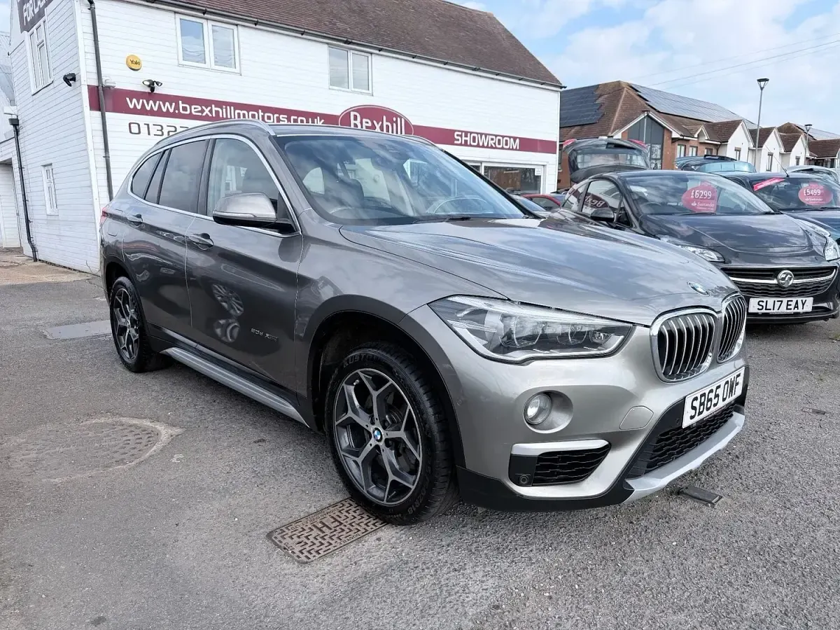 Used BMW X1 xLine 190 HP (139 kW) 2015 Silver SUV