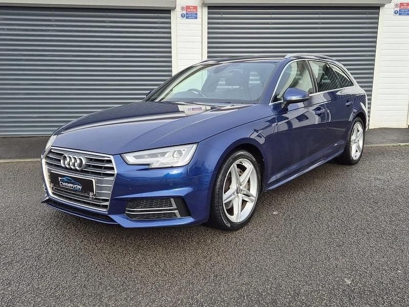 Used Audi A4 S-Line 2017 Blue Estate