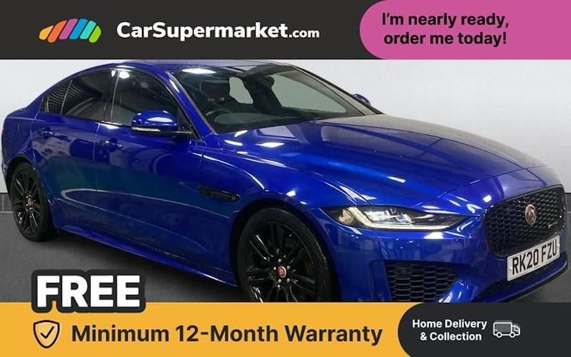 Used Jaguar XE R-Dynamic 249 HP (183 kW) 2020 Blue Sedan