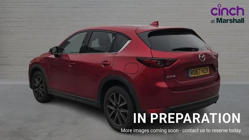 Second-hand Mazda CX-5 Inclusive 150 CP (110 kW) 2017 Roșu SUV