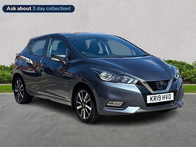 Grey Used 2019 Nissan Micra Acenta Hatchback | £8,999 (Fair price) - Image 1/4
