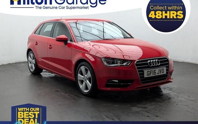 Used Audi A3 Sportback Sport 125 HP (91 kW) 2015 Red Hatchback