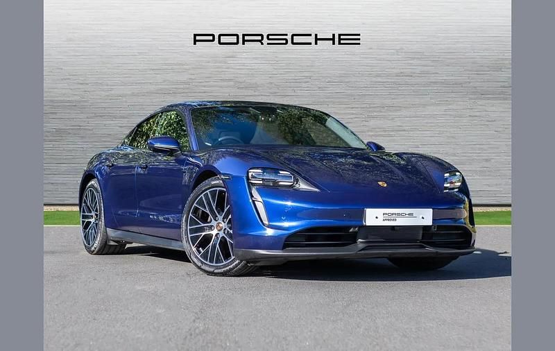 Blue Used 2023 Porsche Taycan Sedan | £57,240 (Super price) - Image 1/4