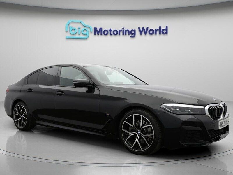 Black Used 2021 BMW 520 M Sport Sedan | £24,000 (Fair price) - Image 1/4