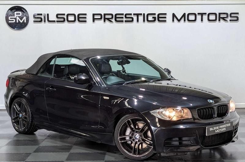 Used BMW 135 Cabriolet M Sport 2010 Black Cabriolet